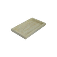 Bone inlay vanity tray cream