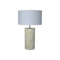 Bone inlay lamp cream