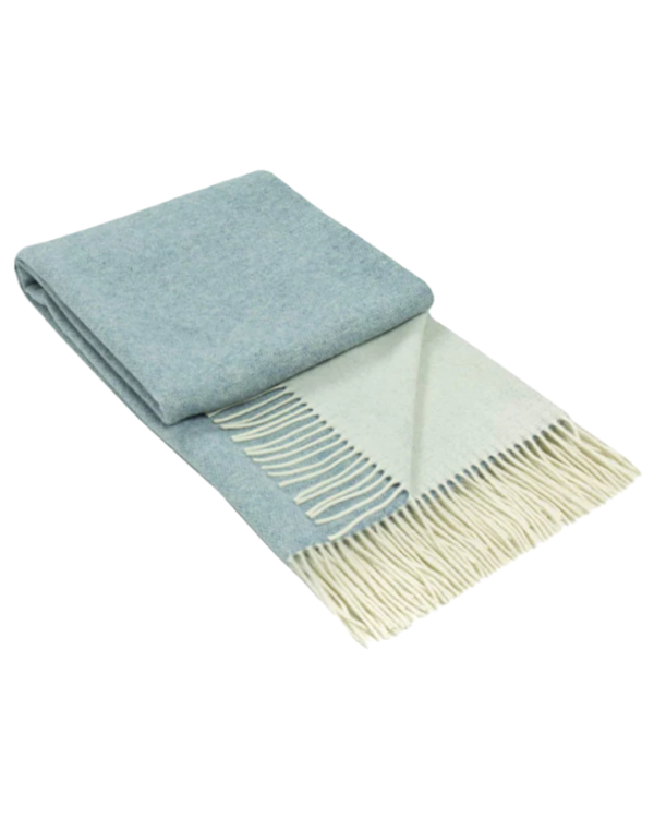 Kensington Sky Blue Throw