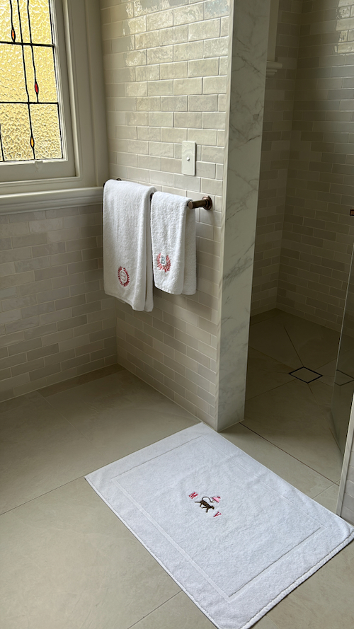 Monogram towel range to elevate a bathroom 